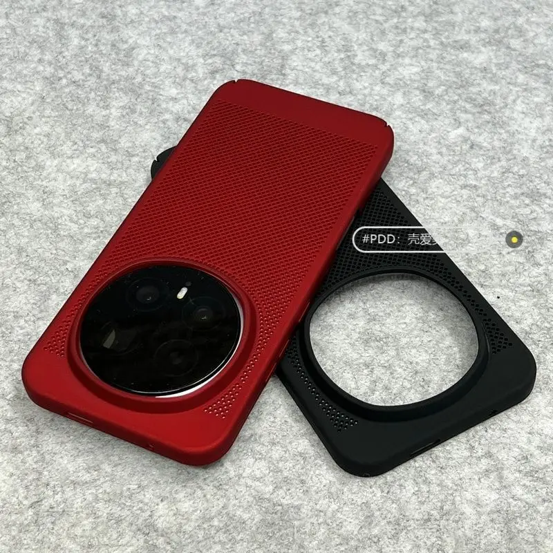 Enhanced Honeycomb Heat Dissipation Phone Case - Lightweight, Hard, Fingerprint-Resistant Bumper
