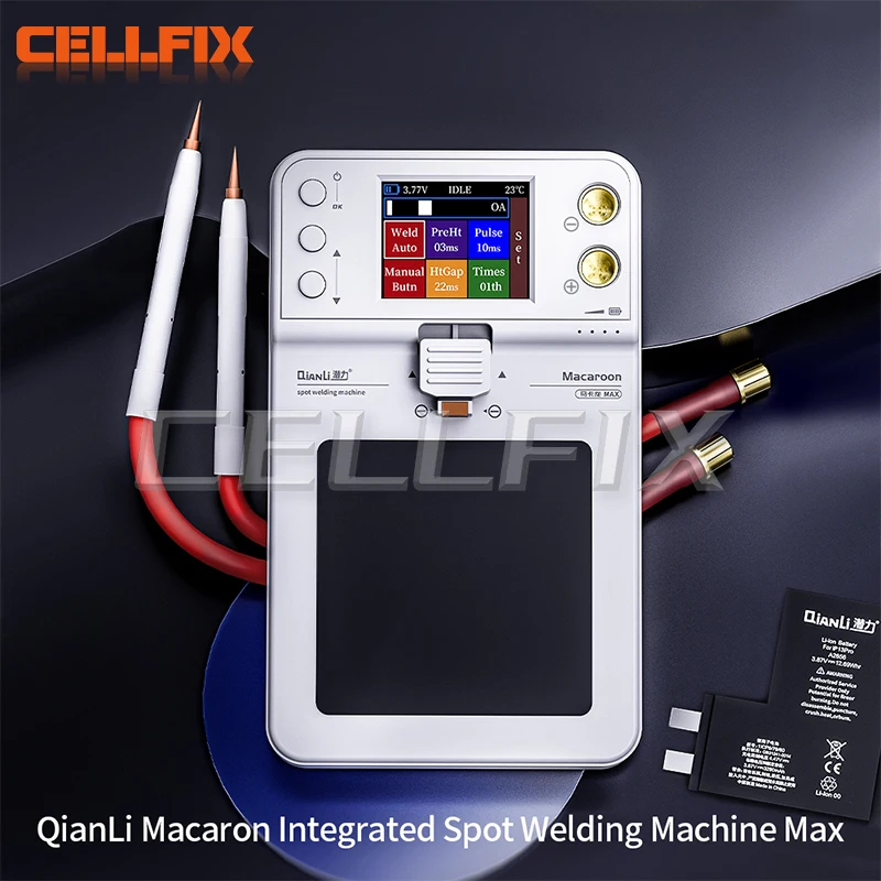 QianLi Macaroon Integrated Spot Welding Machine Max All Parameters Settable Color Screen Support Double Pulse spot Welding spot welding