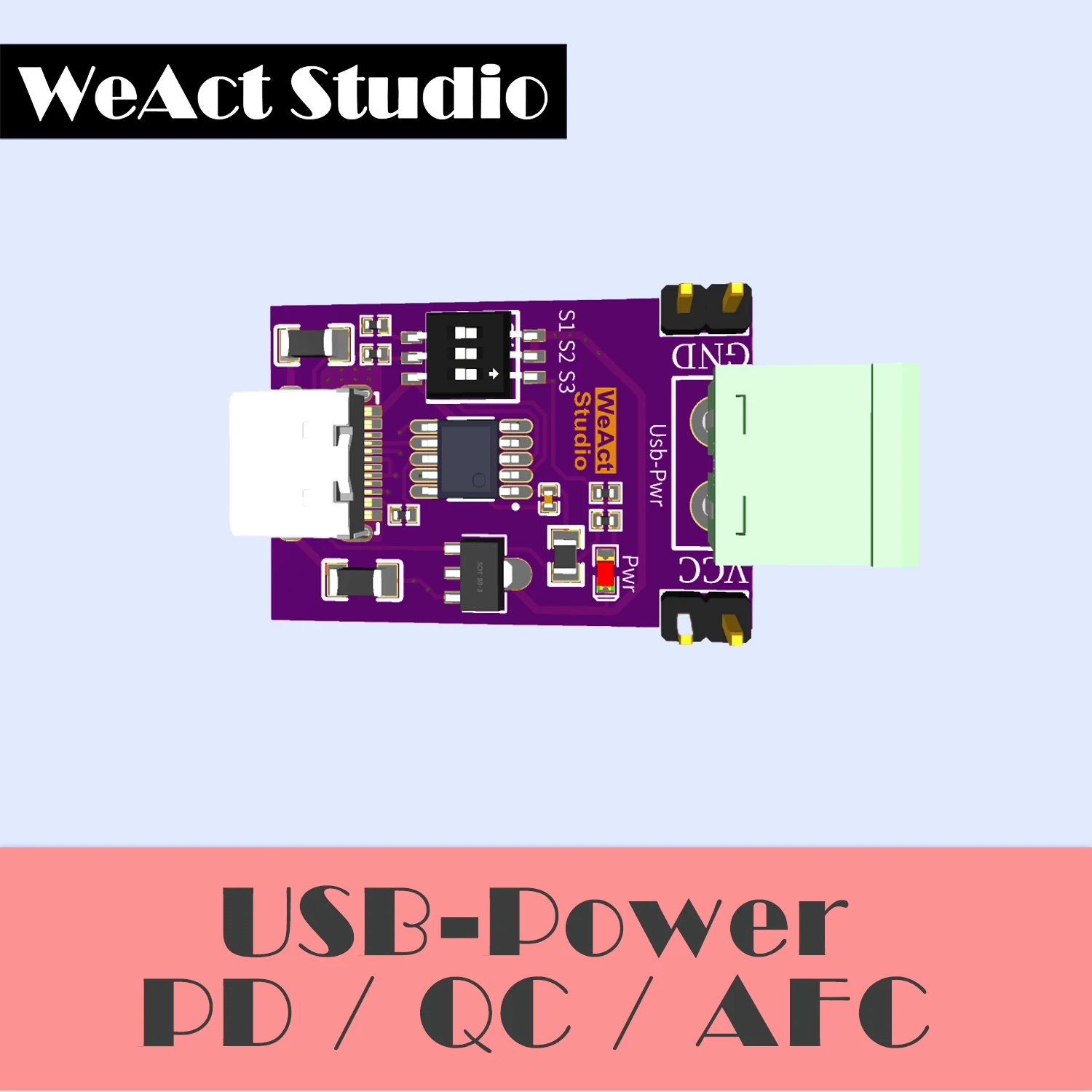 Type-C QC AFC PD2.0 PD3.0 to DC Fast Charge Trigger Polling Detector USB-PD Notebook Power Supply Change Board Module