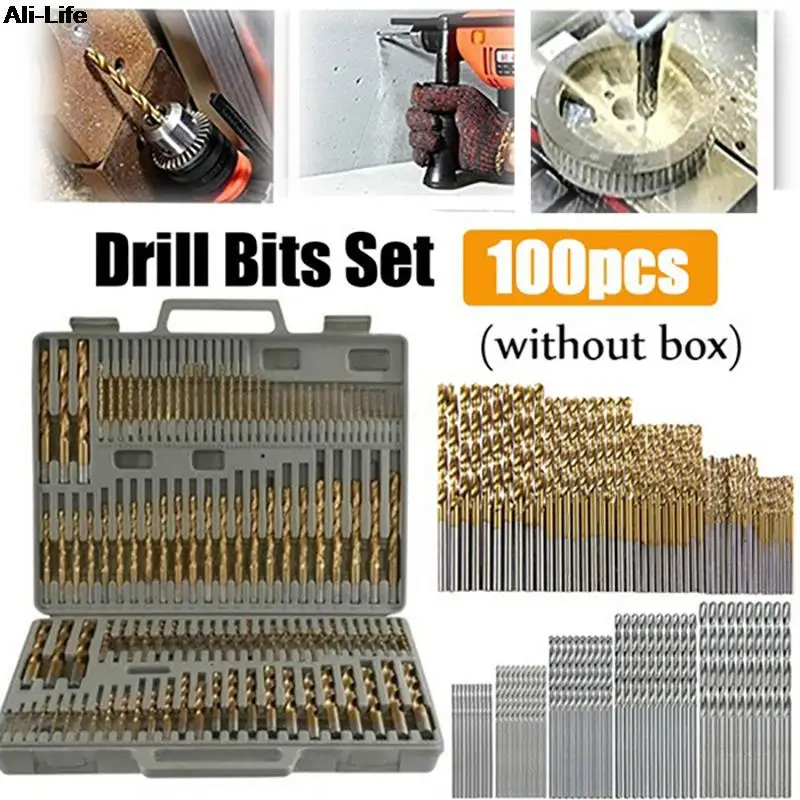 1/16 - 1/2 HSS Jobber Drill Bit Set, 29 Pieces (1/16 Increments