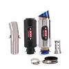 51MM Exhaust Pipe For KAWASAKI ZX10R 11-22 Motorcycle Muffler Mid Link Pipe Carbon Steel Escape Connect Tube With DB Killer