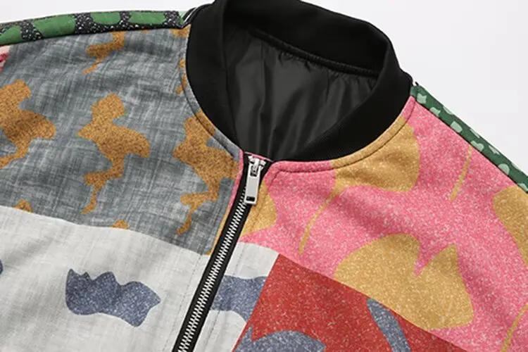 Jaqueta Feminina Women's Bombers Jacket Oversize Coat Vintage Streetwear Warm Outwear Parkas Casacos de Inverno Feminino Quentes