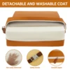 Chair Pad Cushions Child Baby Dining Chair Booster Cushion Premium Leather Case Removable Washable Comfortable Soft Seat Cushion 4