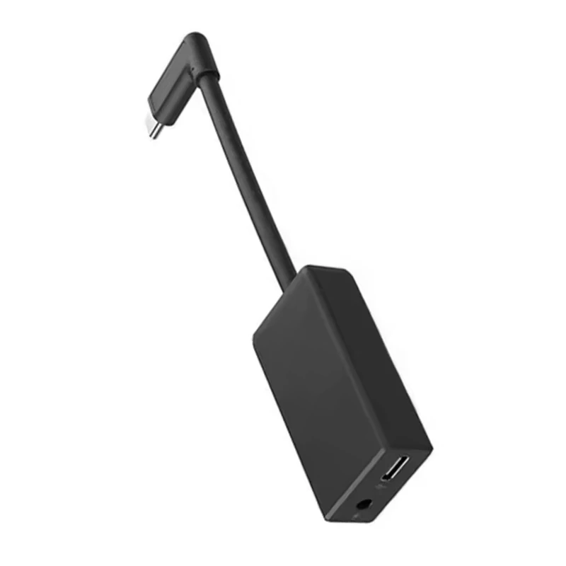 Vue latérale de l'Adaptateur Microphone TRS 3.5mm pour GoPro Hero montrant le connecteur