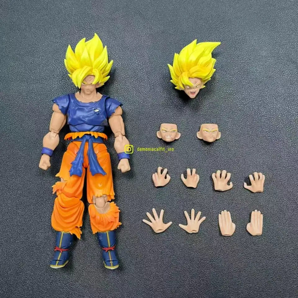 Original Demoniacal Fit Fury Awakening SON GOKU 14.5cm PVC Dragon