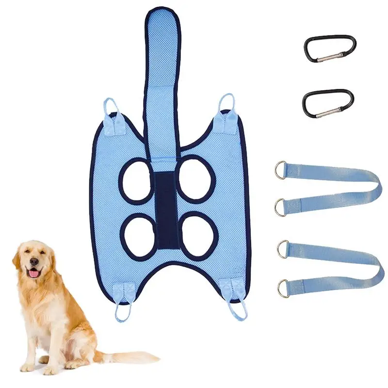 Dog Grooming Hammock  With Security Strap  Anti Scratch Pet Nail Trimming Hammock Dog Cat Beauty Hanging Pet Supplies 6