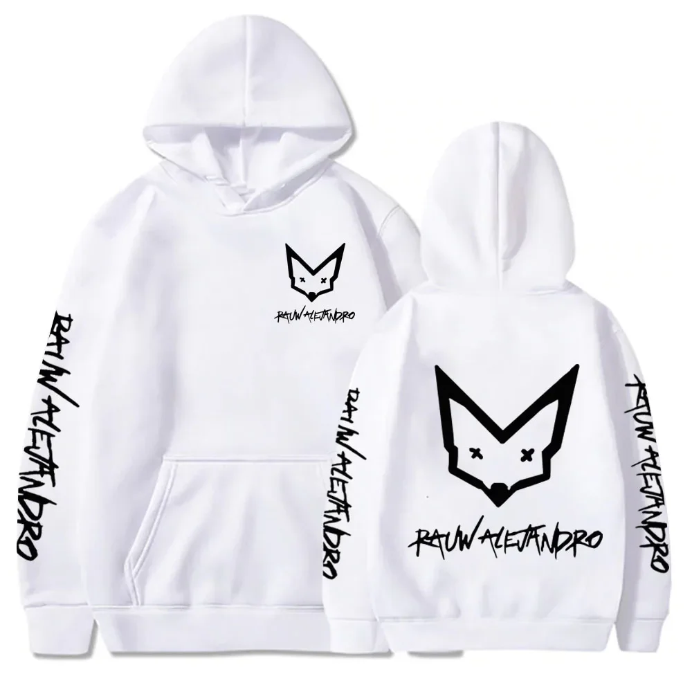 Rauw Alejandro Hoodie Man Woman Harajuku Pullover Tops Streetwear Unisex