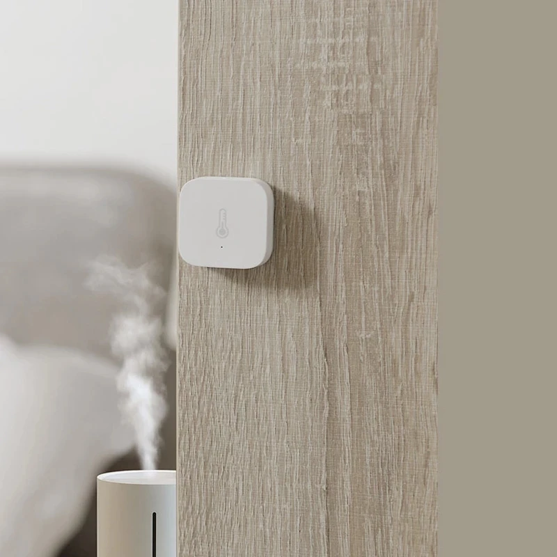 Smart Temperature Sensor Temperature Humidity Meter Aqara Temperature Sensor Smart Air Pressure Humidity Environment Sensor Smart Control Work With Aqara Hub Mihome Homek APP