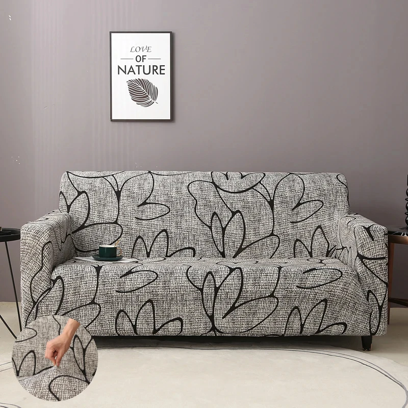 

Modern elastic sofa cover for living room spandex sofa slipcovers tight wrap all-inclusive couch cover furniture protector