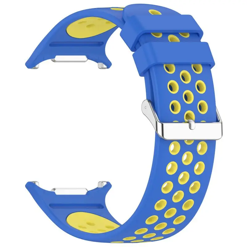 Dual-Tone Silicone Sports Strap Bracelet