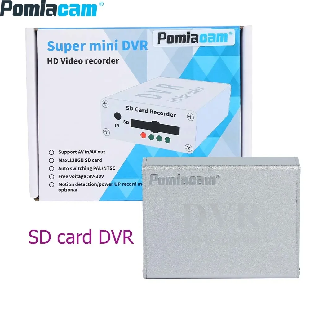 

1CH Video Recorder, Car Head Mini DVR Real Time Digital CCTV Kit Security System Xbox and PS3 PS4 PVR DVR TV To SD Card