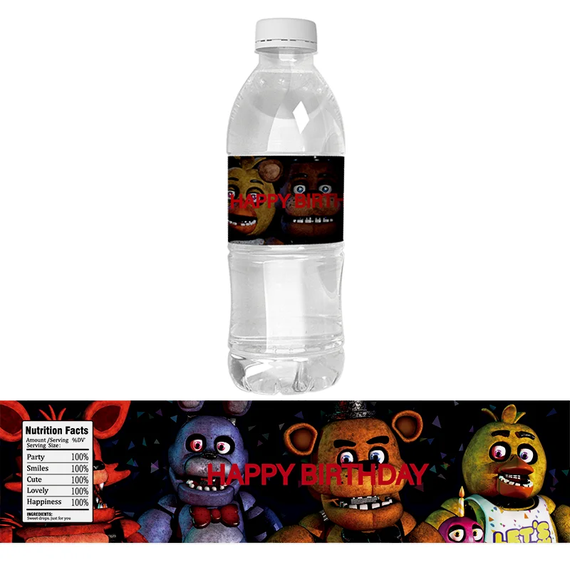 Five Nights Freddy Stickers Five Nights Freddys Birthday Five