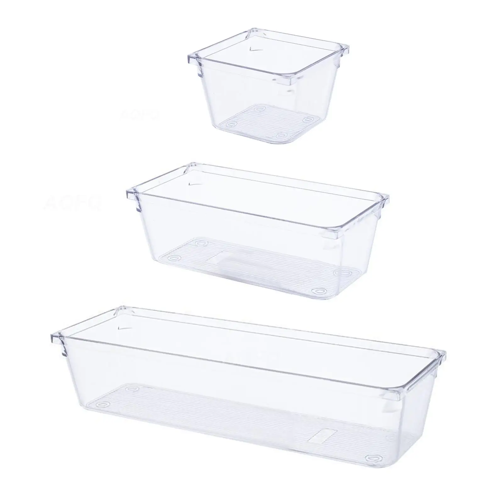 Drawer Organizer Tray Storage Container for Kitchen Utensils Jewelry Office