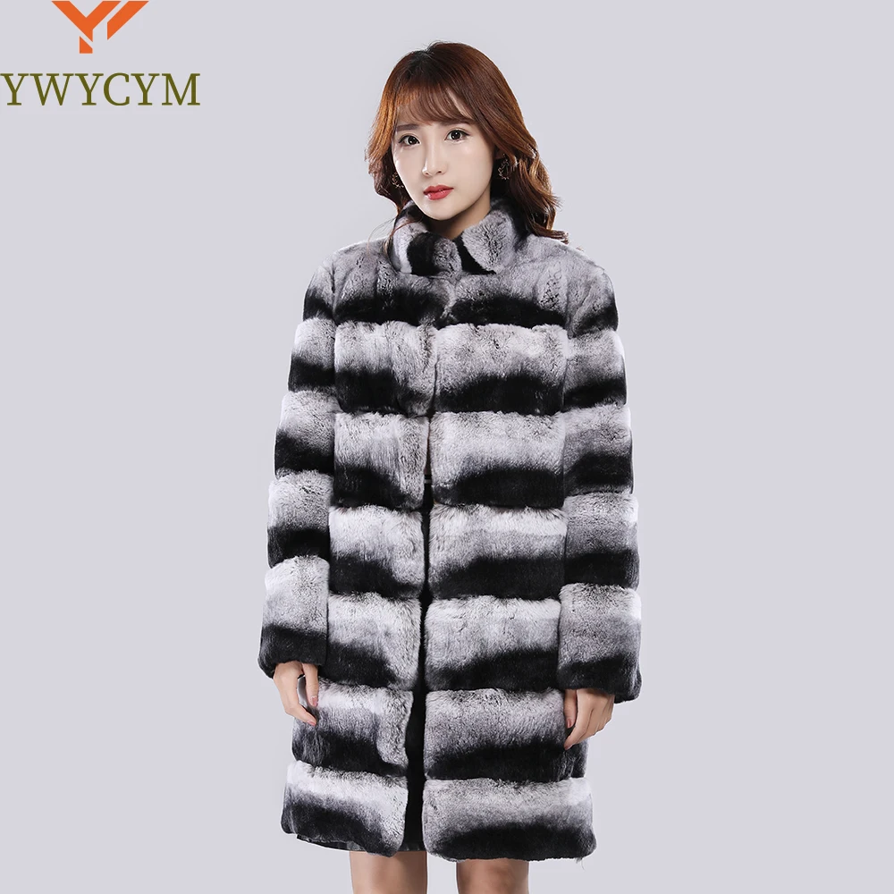 

2023 Fashion Import Real Rex Rabbit Fur Coats Women High Quality Winter Warm Thick Natural Rabbit Fur Jackets Female Oversize