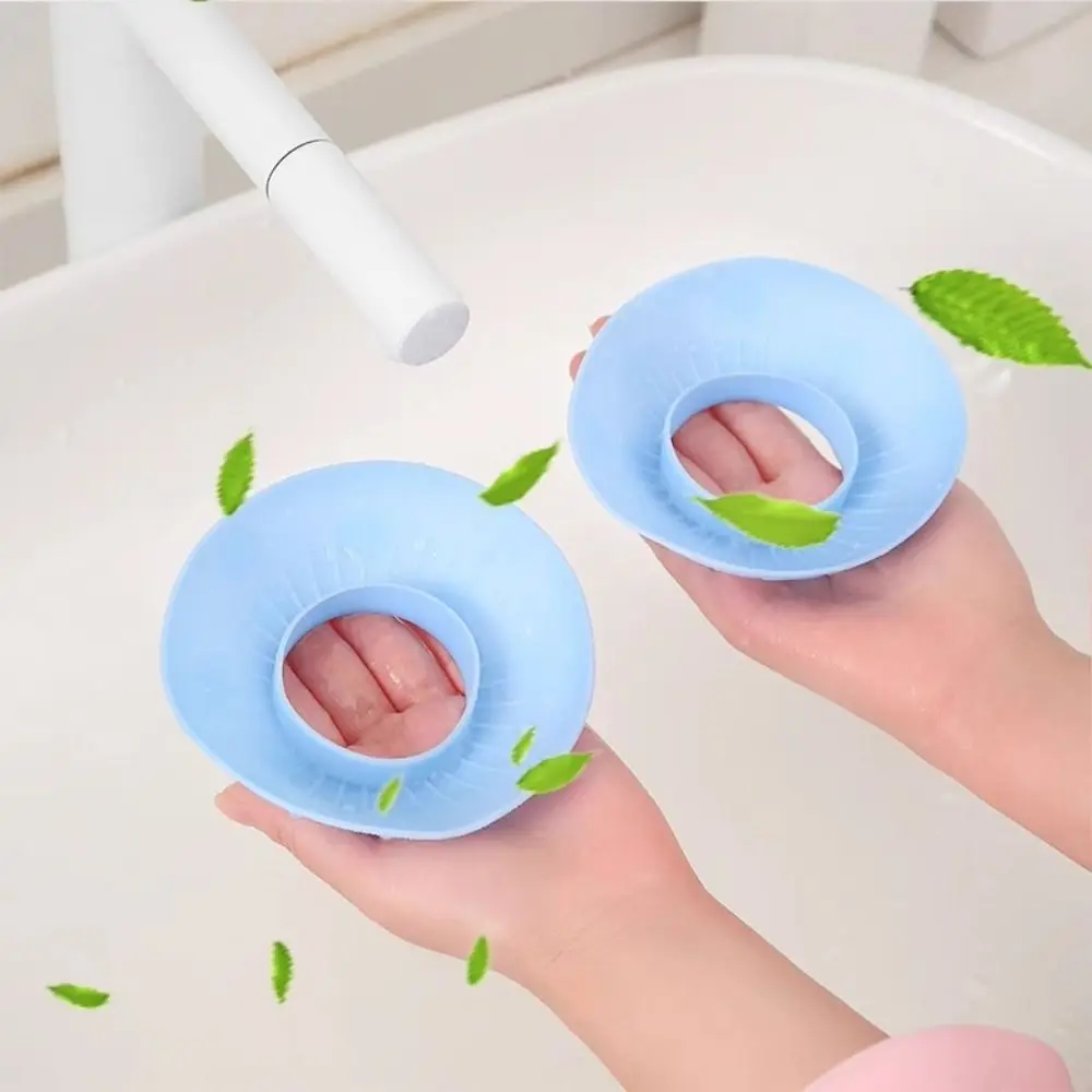 1 Pair Anti-Splash Face Wash Wristbands Soft Silicone Washing Wrist Strap Waterproof Prevent Wetness Wrist Washband Kitchen washing wristband