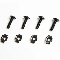 Tactical  Helmet Rail Screws Set, Helmet Strap Fixed Screws Bolts and Nuts, Airsoft Hunting, Paintball Sport Accessories 2