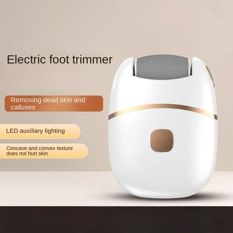 Description Picture 2 of itemRechargeable electric foot grinder - thick leather polishing, gentle exfoliation, painless calluses removal, portable, suitable