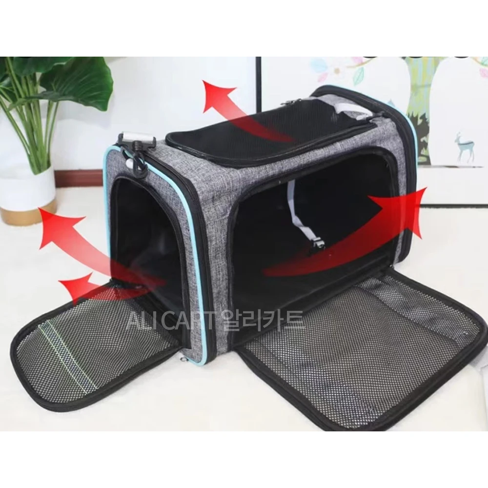 Dog Carrier Bag Sling Backpack Collapsible Travel Supplies for Dogs Cats Outgoing Transport Bags Dog Accessories