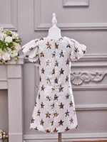 Girl Ombre Pastel Gradient Shimmer Sparkle Star Sequin Birthday Dress【Glaxy Star】 2