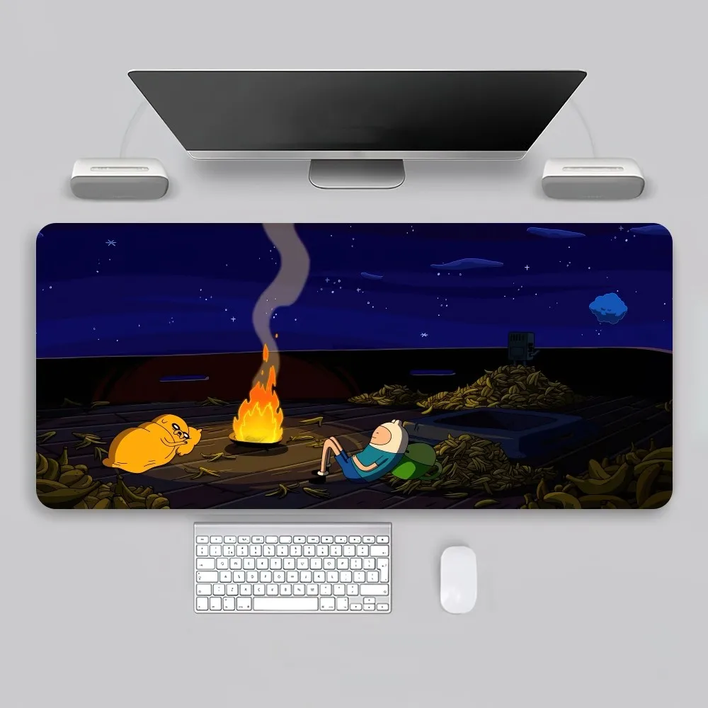 Cartoon A-Adventure T-Time Cute TV Mouse Pad Game Office Large PC Keyboard Rubber Big Desk Computer Laptop Table Mousepad 5