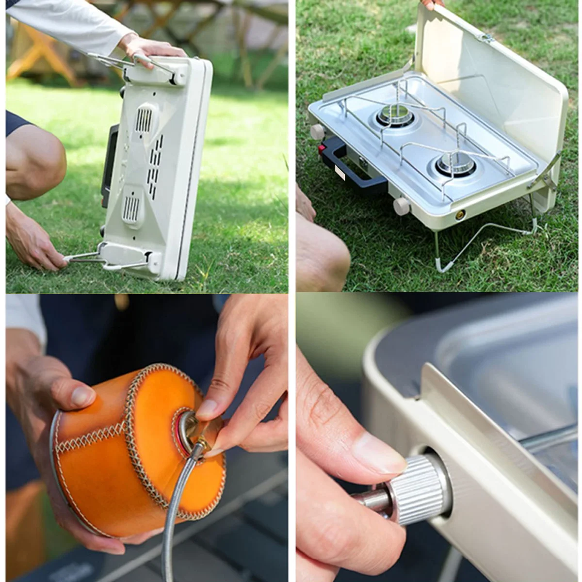 Portable 2-Burner Camping Stove 3
