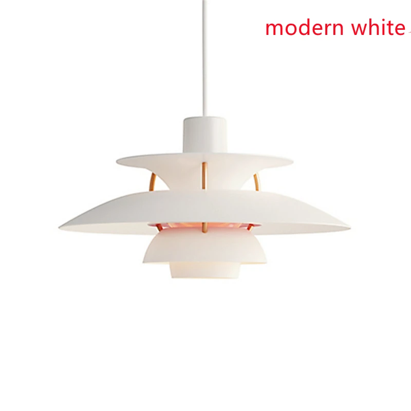 pendant lighting for kitchen island Indoor Danish Design Led Chandelier Poulsen Pendant Light Umbrella Hanging Lamp Live Room Ceiling Lustre Kitchen UFO 5 Droplight pendant ceiling lights Pendant Lights