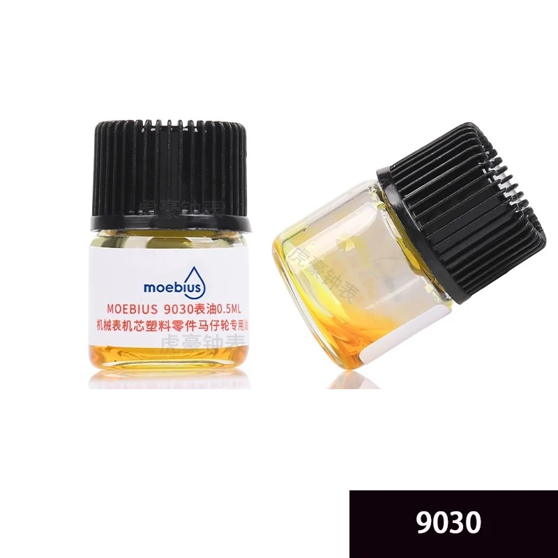 Moebius 시계 수리 도구 오일 9010 9104, 9415 p125, 말 스프링 작은 병, 0.5ML-2ML