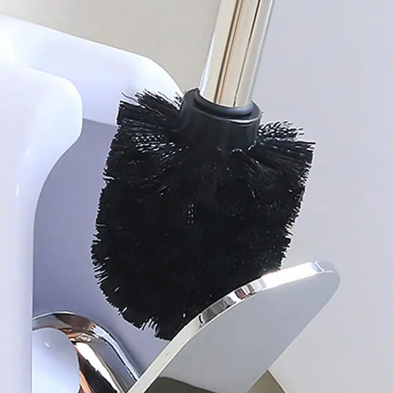 Universal Replacement Toilet Brush Head Holder Cleaning Brush Head Toilet Bathroom Easy Screw-On Design