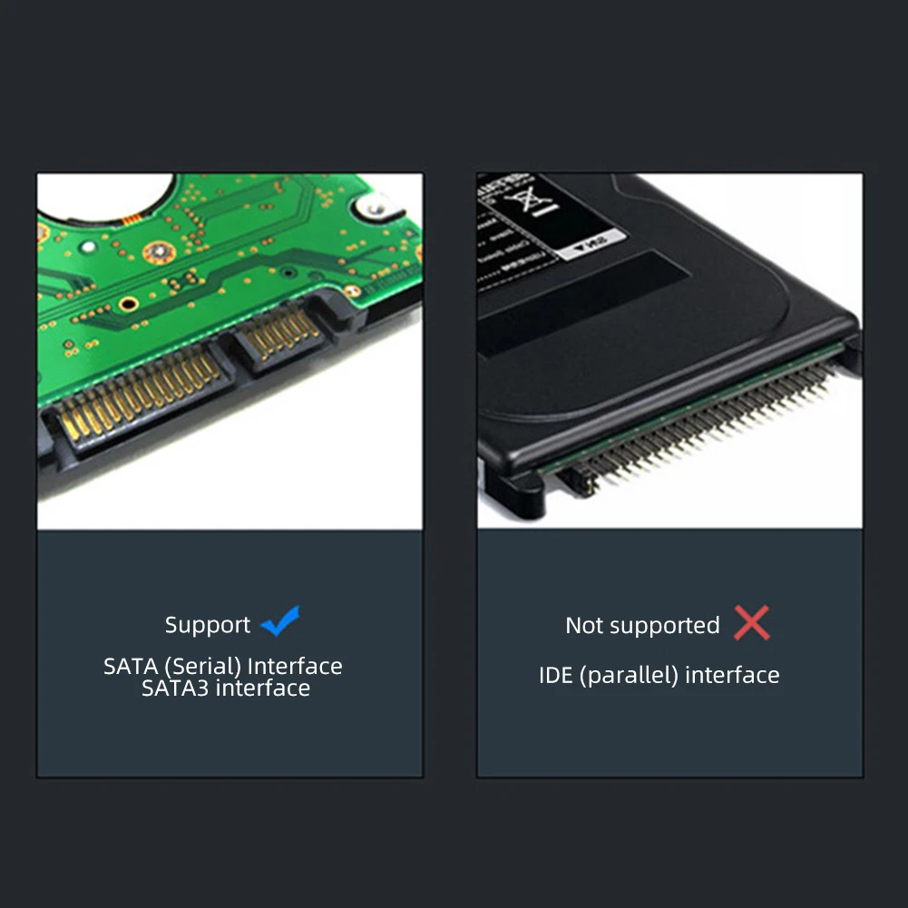 PC  ϵ ̺ Ŭ, USB 3.0-SATA Ʈ, ָ Ʈ Ǵ  ϵ ũ, SSD HDD Ŭ, 2.5 ġ