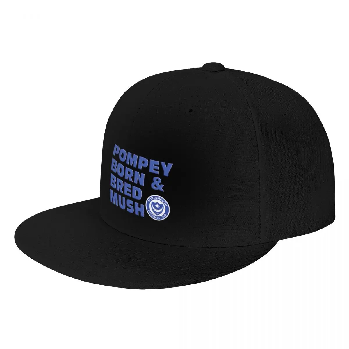 

Pompey Born and Bred Mush Baseball Cap Golf Wear tea Hat Military Cap Man For Girls Men's