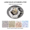 Large Cat Litter Mat Waterproof Double Layer EVA Foldable Trapping Pet Carpet Bed Pads for Cats Nonslip Sand Pad 3
