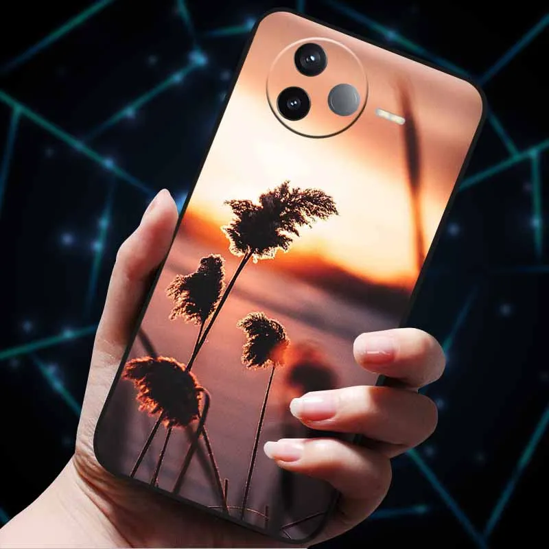 Cartoon Painted Soft Silicon Phone Case - TPU Protective Cover