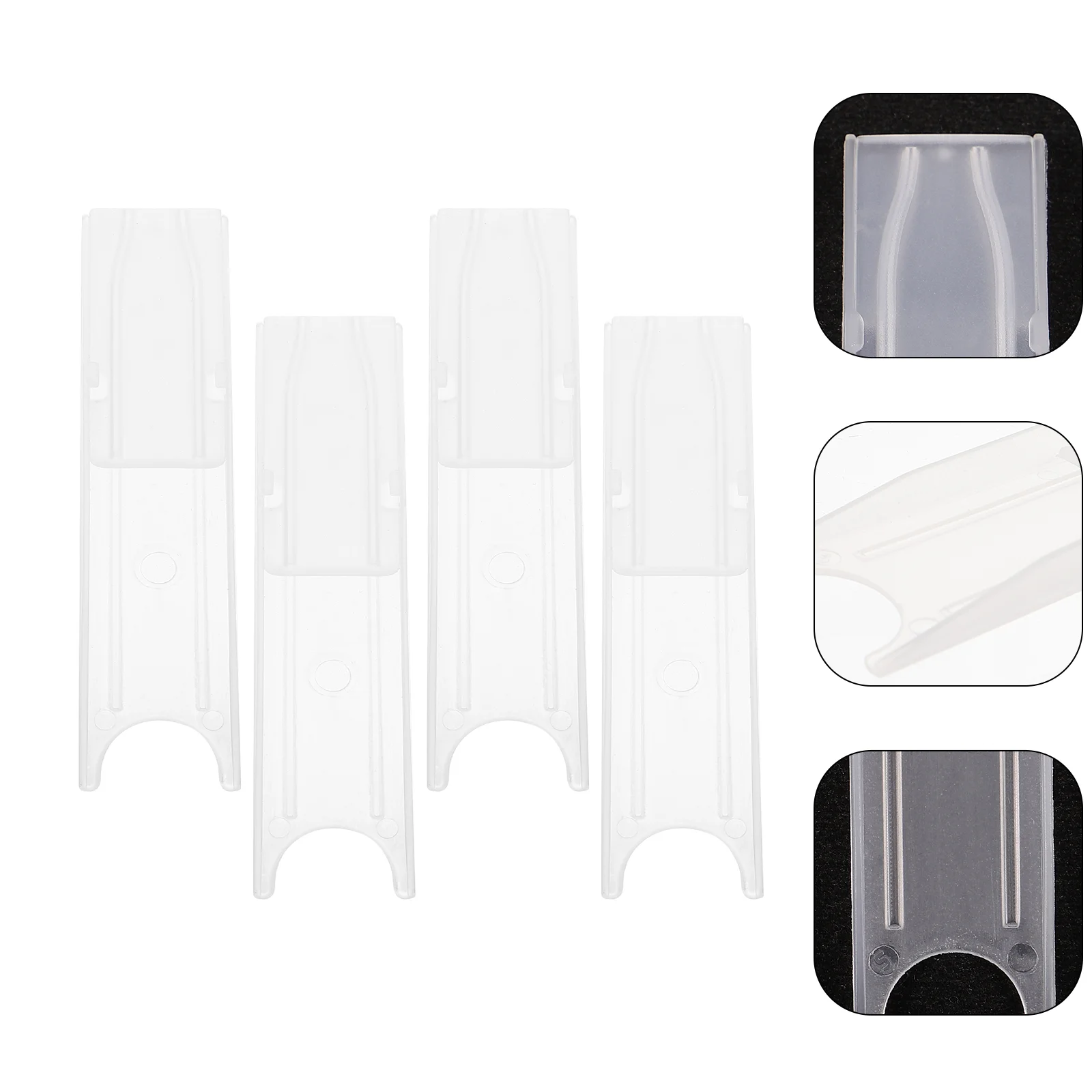 

4pcs Clarinet Reed Holders Sax Portable Saxophone Reed Box Single Clarinet Reed Container