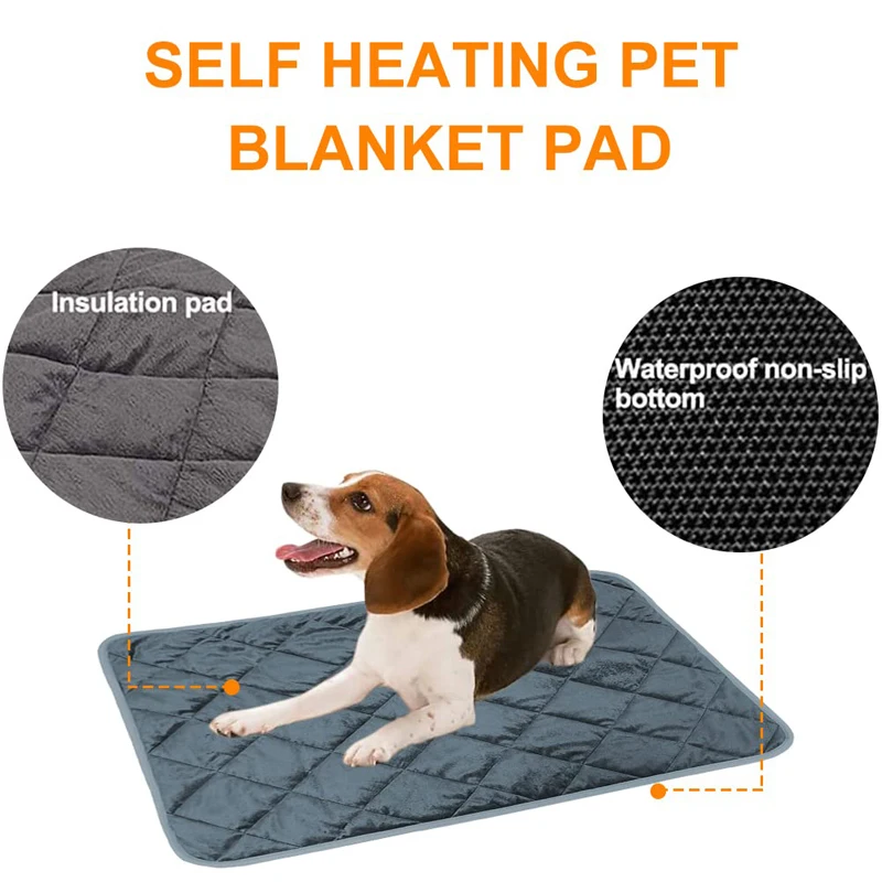 Heating Pad Self Warming Pet Bed Walmart Thermal Dog Outlet Mat