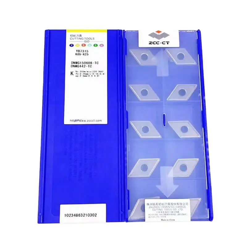 10 шт., ZCCCT 100% оригинальные режущие инструменты, режущий индексируемый токарный станок с ЧПУ, карбидные вольфрамовые режущие пластины