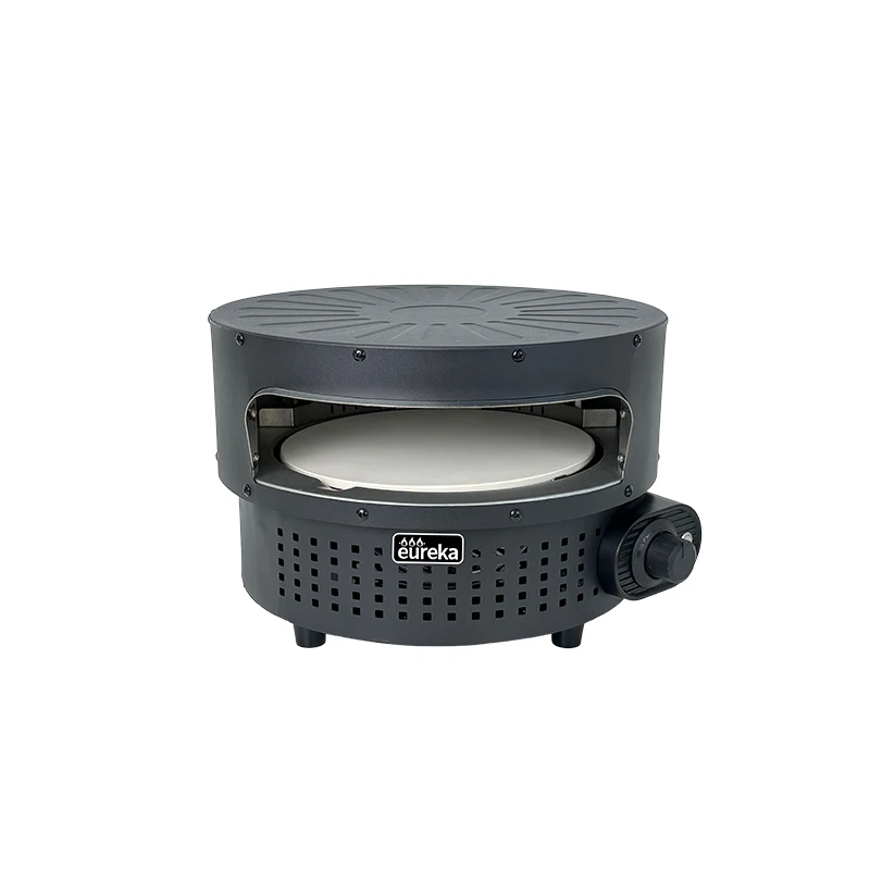 Mini forno per pizza economico a propano da 12 pollici con rotazione mobile per esterni con gas