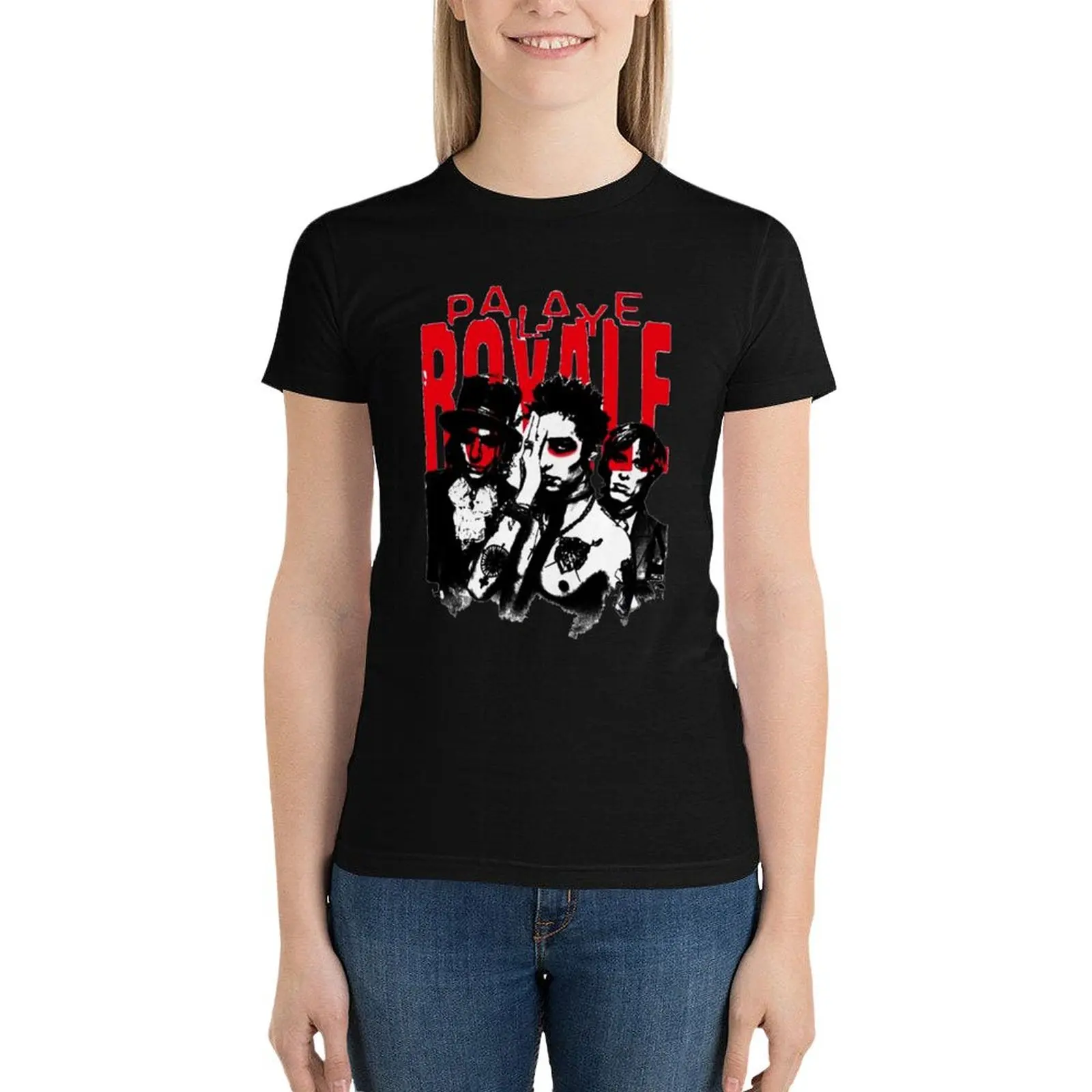 

Wallpaper favorite palaye royale 99sp T-Shirt female Short sleeve tee Top Women
