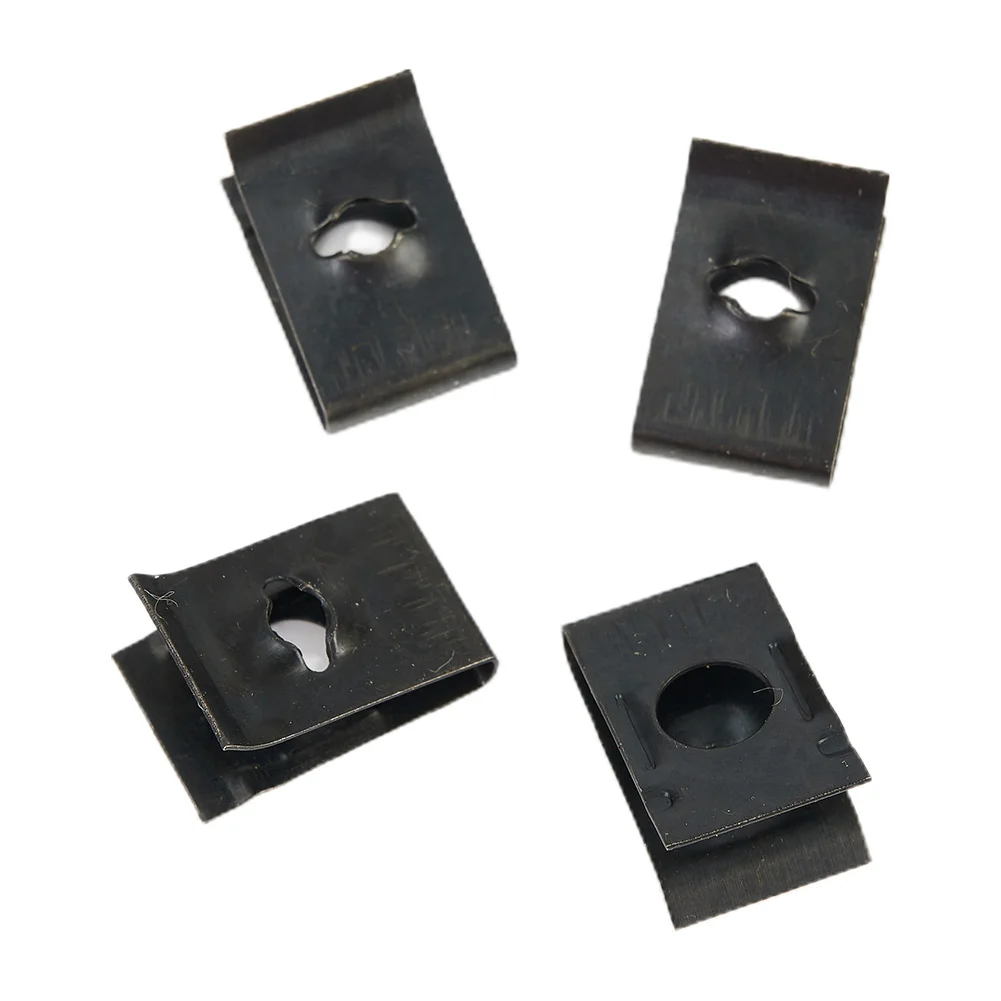 

High Quality Brand New Durable Clips 17mmx10.5mm Bumper Fender Fastener For Car Metal Motorcycles Panel Trim U-Type