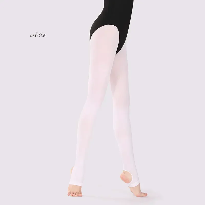 Professional Ballet Tights Dance Foot Stirrup Tights Ballet Stockings for Women Girl Skate Dance Gymnastic Pantyhose 60D