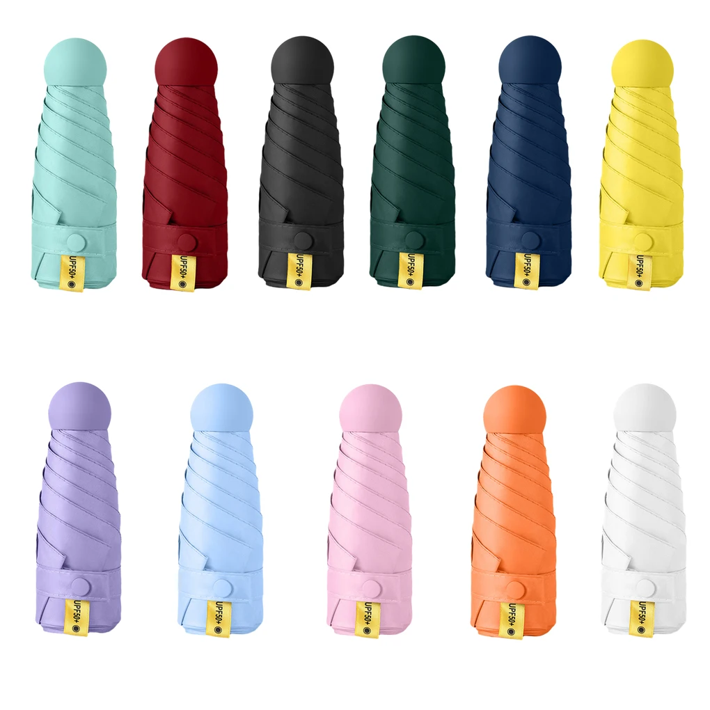 

Rainy Umbrella Mini Parasol Sun Protection Lightweight Fashionable