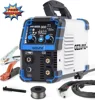 135 Amp MIG Welder, 3 in 1 Multiprocess Welder 110V Flux Core Welder Flux MIG/Lift TIG/Stick Welding Machine Synergic Control 1