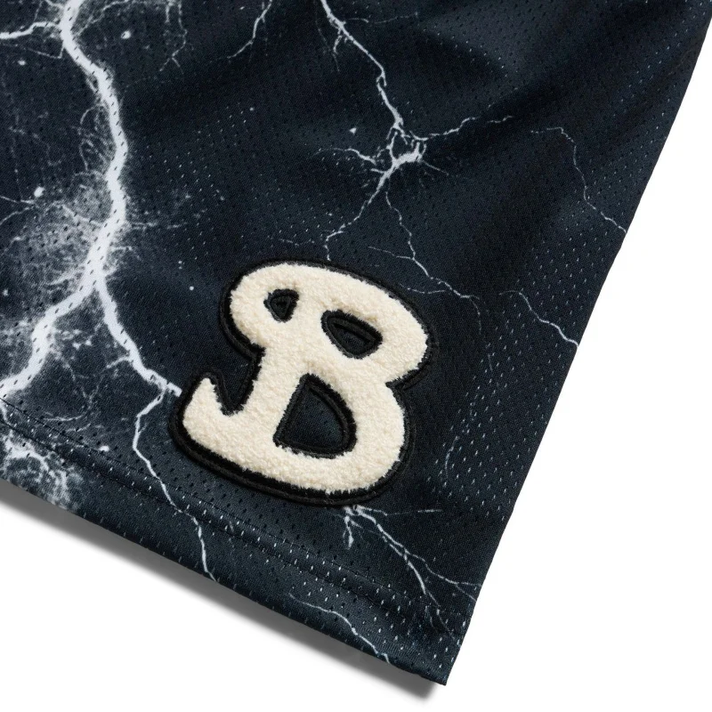 Summer fitness Men's shorts BKTSQD mesh quick drying quarter shorts Men casual sports running men basketball pants