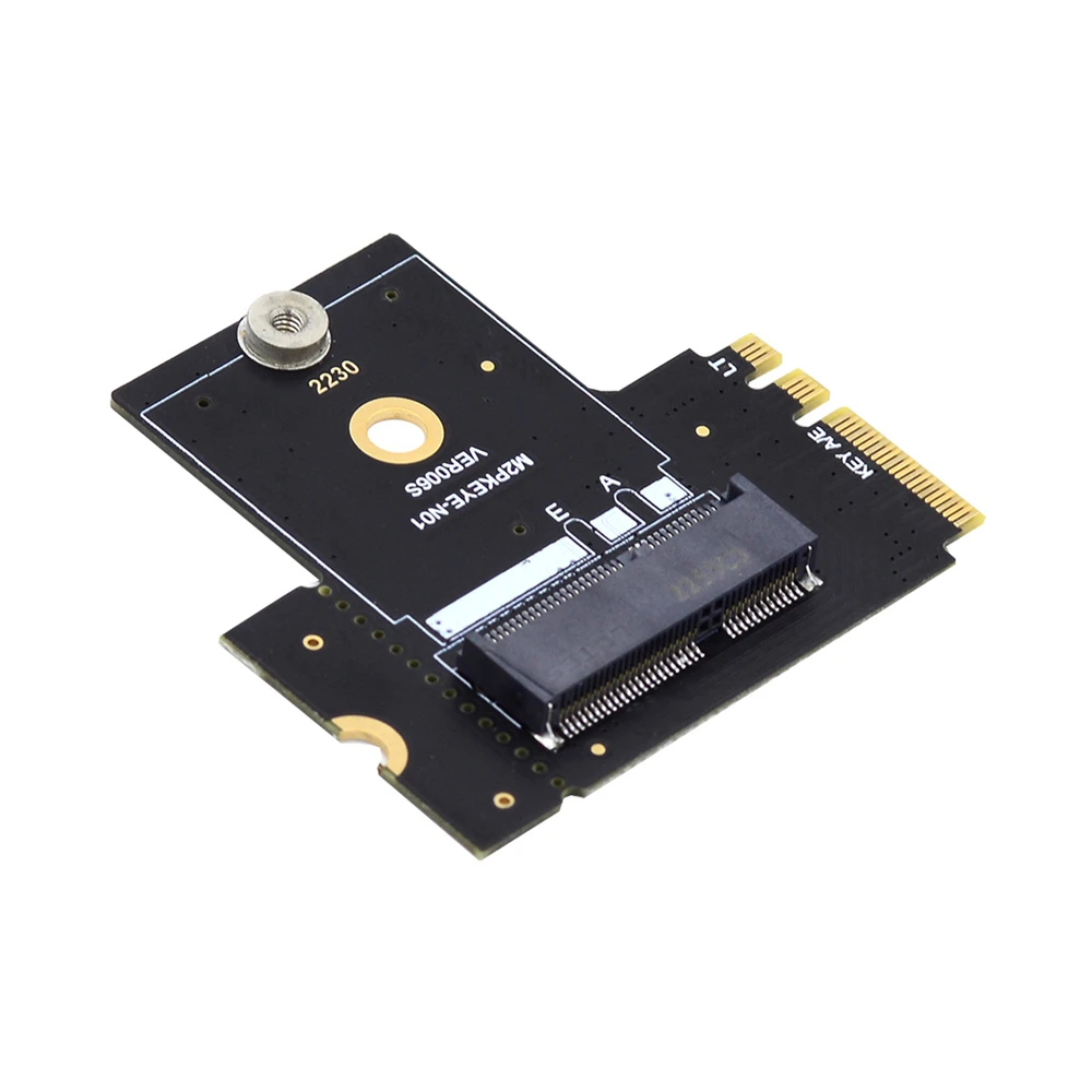 

Переходник NGFF Key A + E PCI Express, удлинительная карта, переходник «штырь-гнездо» под прямым углом 90 градусов, низкий профиль