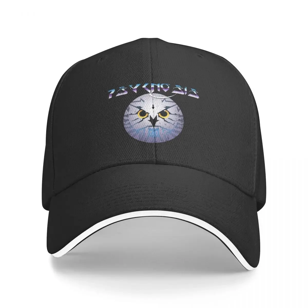 

Psygnosis Retro Video Game Company Logo with Weathered Effect Baseball Cap derby hat Beach Bag cute Women's Beach Outlet Men's