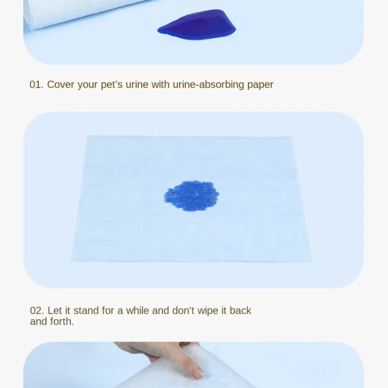 Durable Pet Diaper Wiping Dog Urine Artifact Pet Diaper Cleaning Dog and Cat Absorbent Paper Wiping Quick Drying Pads