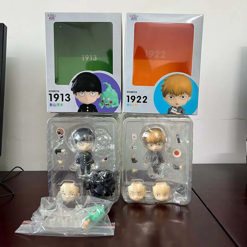 Mob Psycho 100 III Arataka Reigen & Shigeo Kageyama Action Figures - Articulated Anime Collectibles