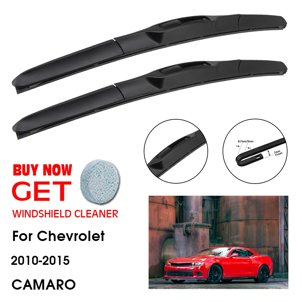 

Car Wiper For Chevrolet CAMARO 24"+21" 2010-2015 Front Window Washer Windscreen Windshield Wipers Blades Accessories