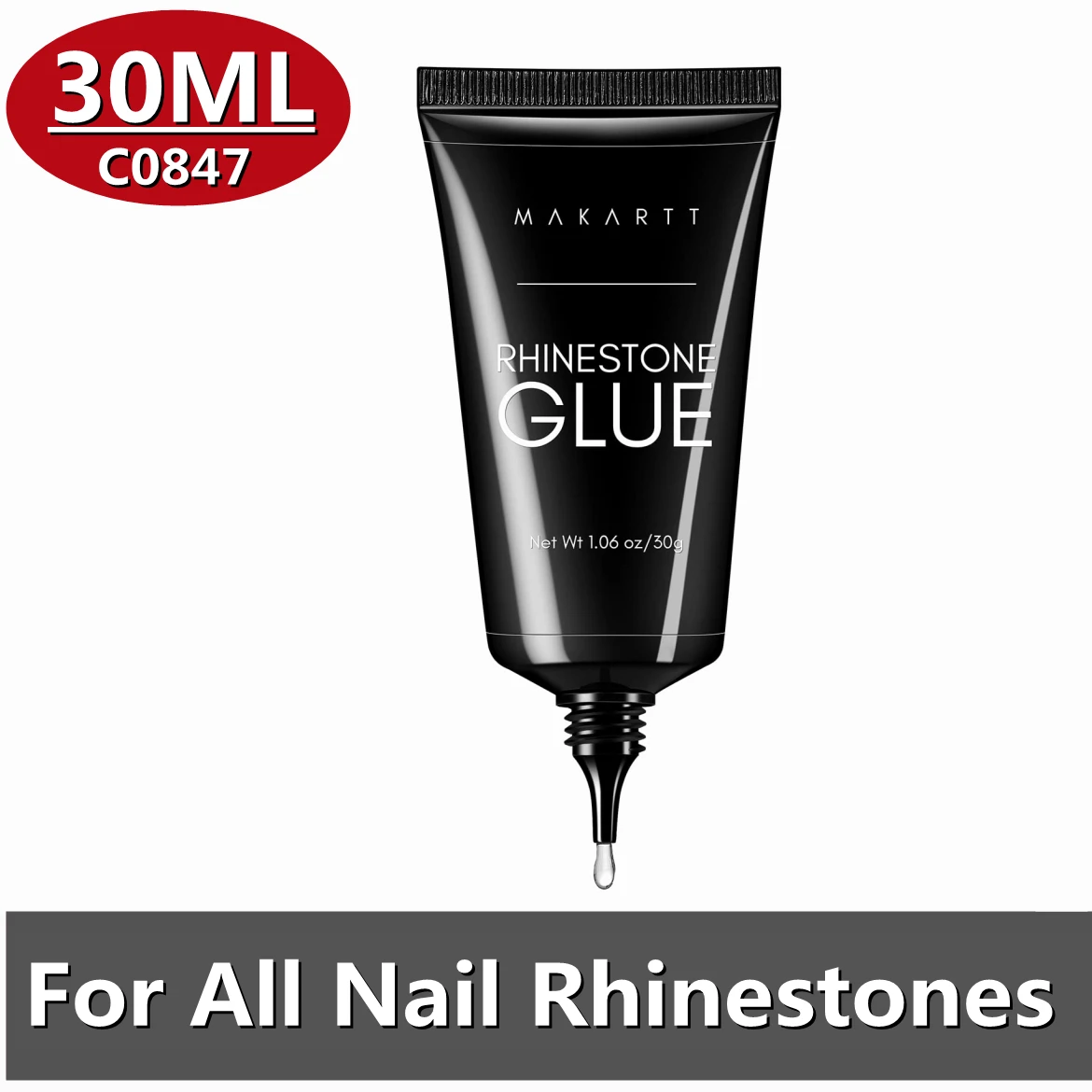 Makartt Nail Rhinestone Glue, Gel Nail Glue for Rhinestones for 3D Design  Super Strong Adhesive Nail Gem Glue for Christmas DIY - AliExpress