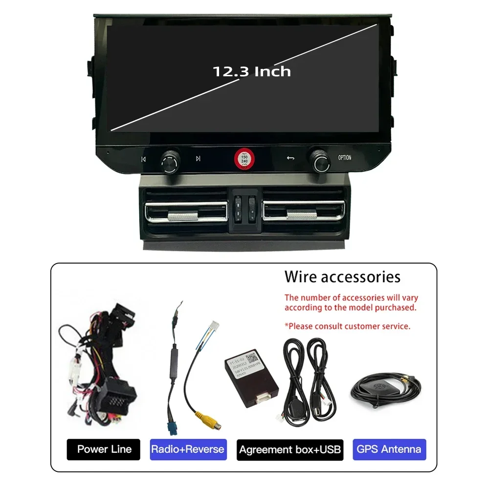 Car Multimedia Player Car Radio Android 14.0 CarPlay GPS Navigation 4G WiFi QLED Screen Bluetooth For Porsche Macan 2010 -