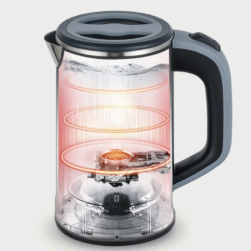 800ml Electric Kettle Automatic Power Off 304 Stainless Steel Teapot Hotel Dormitory Portable Travel Boil Water Pot 110V/220V 5